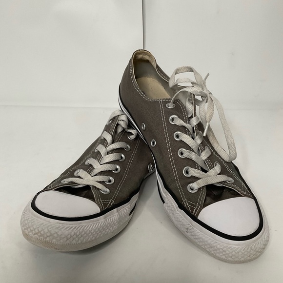 Converse Chuck Taylor All Star Low Tops Dark Grey Sneakers Unisex M 7.5, W 9.5 - Picture 8 of 14
